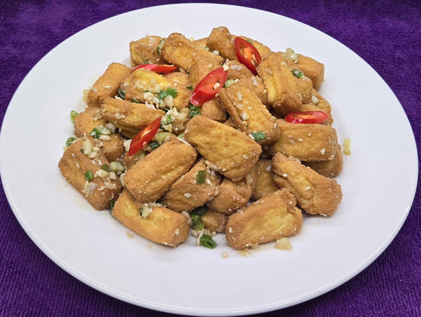 金沙蛋豆腐